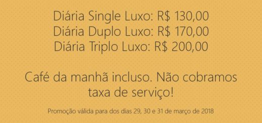 Tarifas promocionais para Semana Santa no Vitória Palace Hotel! Quinta à Domingo: Diária Single Luxo: R$ 130,00 Diária Duplo Luxo: R$ 170,00 Diária Triplo Luxo: R$ 200,00 Café da manhã incluso. Não cobramos taxa de serviço! Promoção válida para dos dias 29, 30 e 31 de março de 2018 #promocao #semanasanta #vitoriapalacehotel